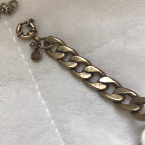 J.Crew White Floral statement necklace with studs - Picture 8 of 9